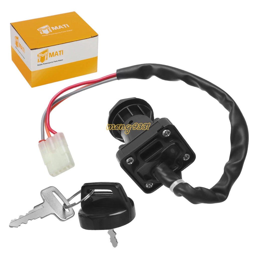 3-Pos Ignition Key Switch for Kawasaki KFX 400 (2003–2004) #27005-S005