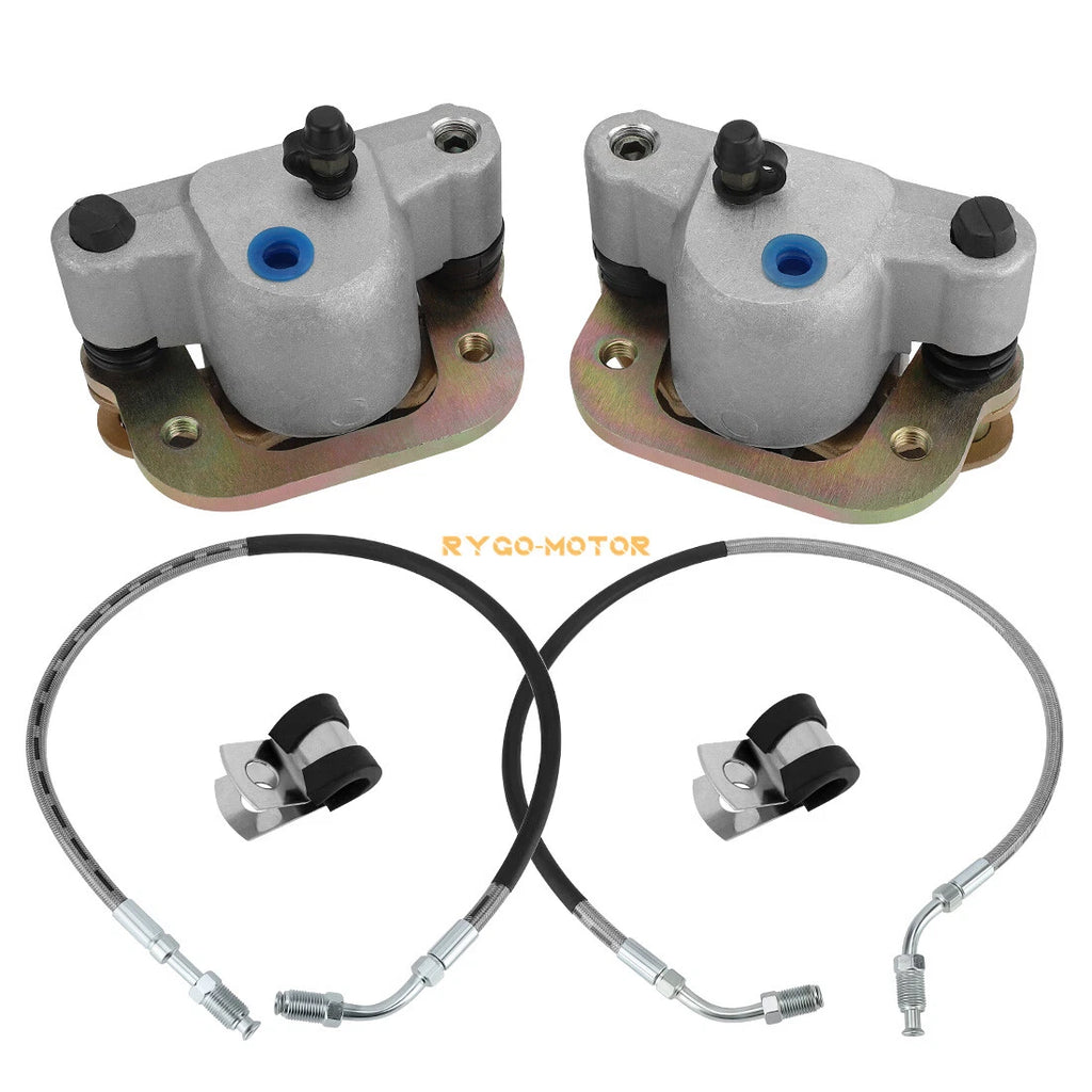 Front Brake Calipers w/ Hose Lines for Polaris Trail Blazer 250 (1999–2006)