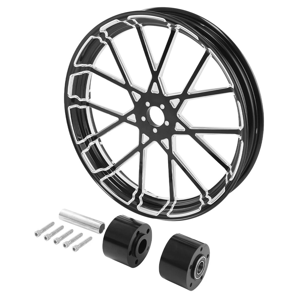 21" Front Fender & Wheel Rim Hub for Harley Street Glide (2014–2023)