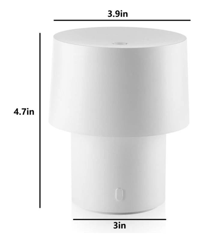 160ml Aroma Diffuser for Essential Oils with Auto Shut Off (White/Black)