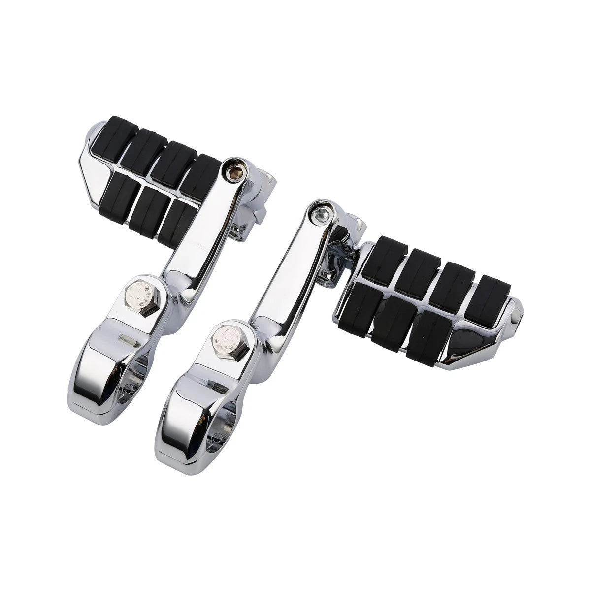 Foot Pegs for Harley Touring Dyna (1 1/4" Engine Guard Mounts)