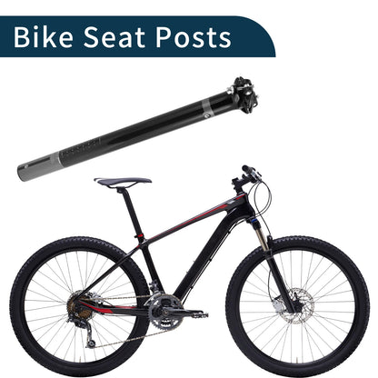 Bike Seat Post 31.6mm for (31.6x400mm) Shock Absorbing