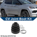 Inner CV Joint Boot Kit with Clamps for Jeep Compass (2008–2014)