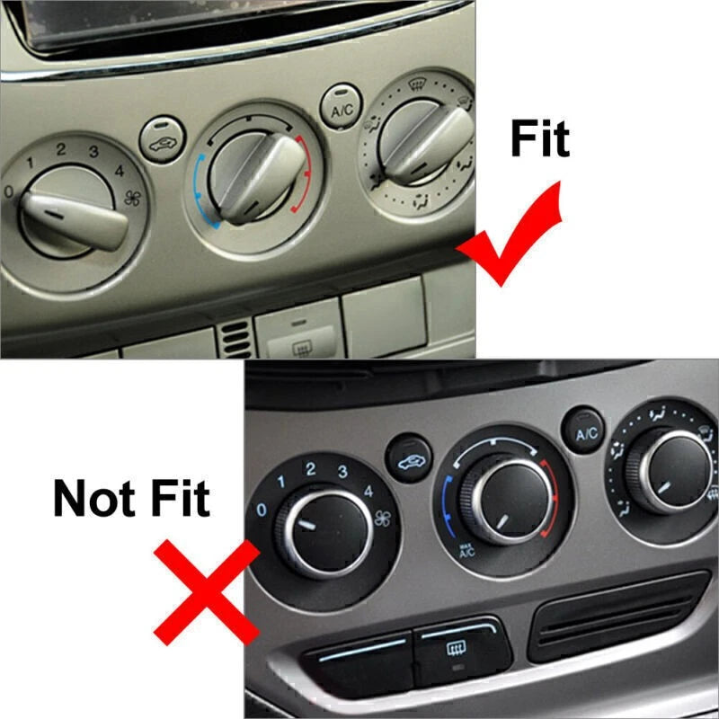 Air Conditioner Switch Knob Button for Ford Focus MK2 MK3 Mondeo C/S-Max (2004–2018)