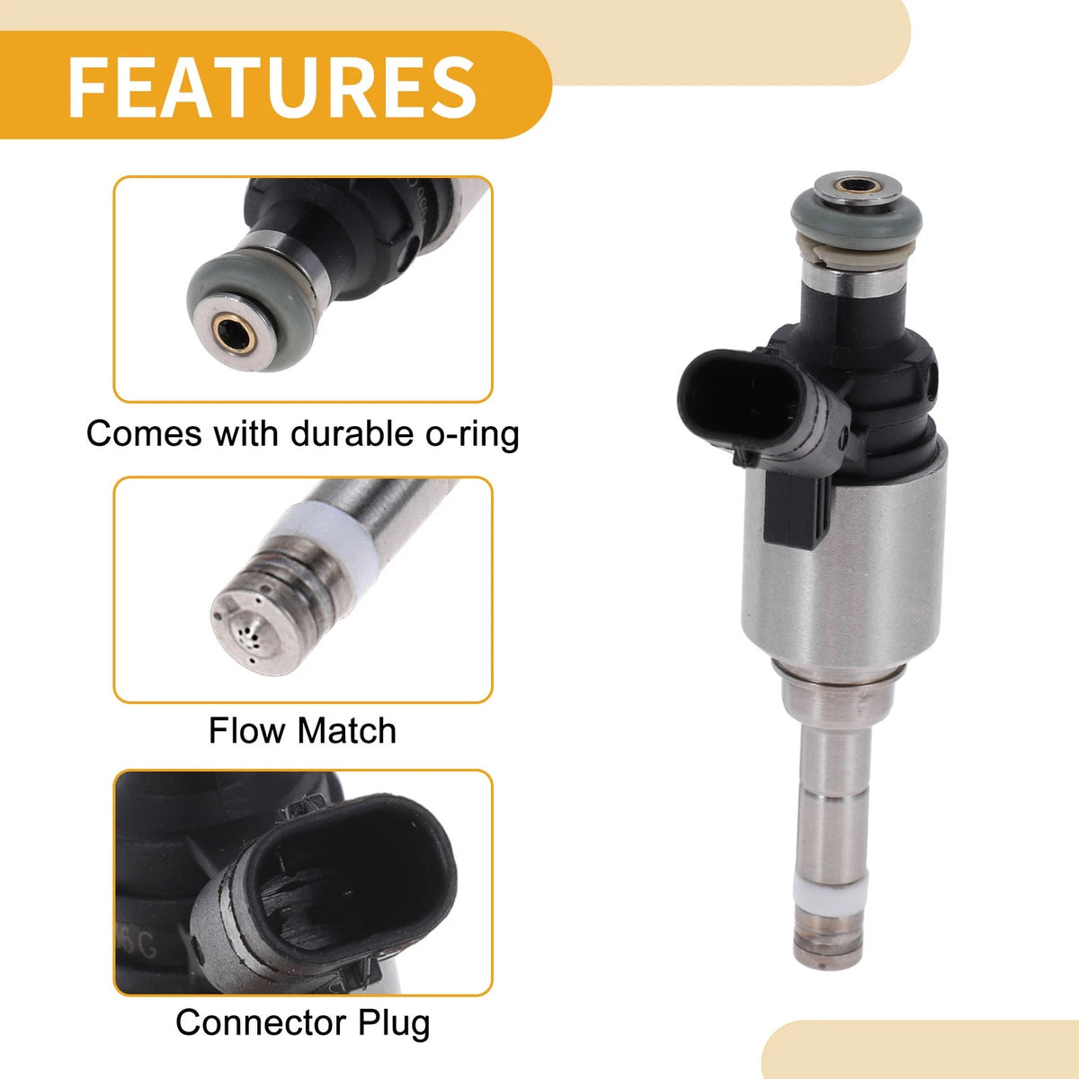 1 Pc Fuel Injector No.06H906036P for Volkswagen Beetle (2012–2013)