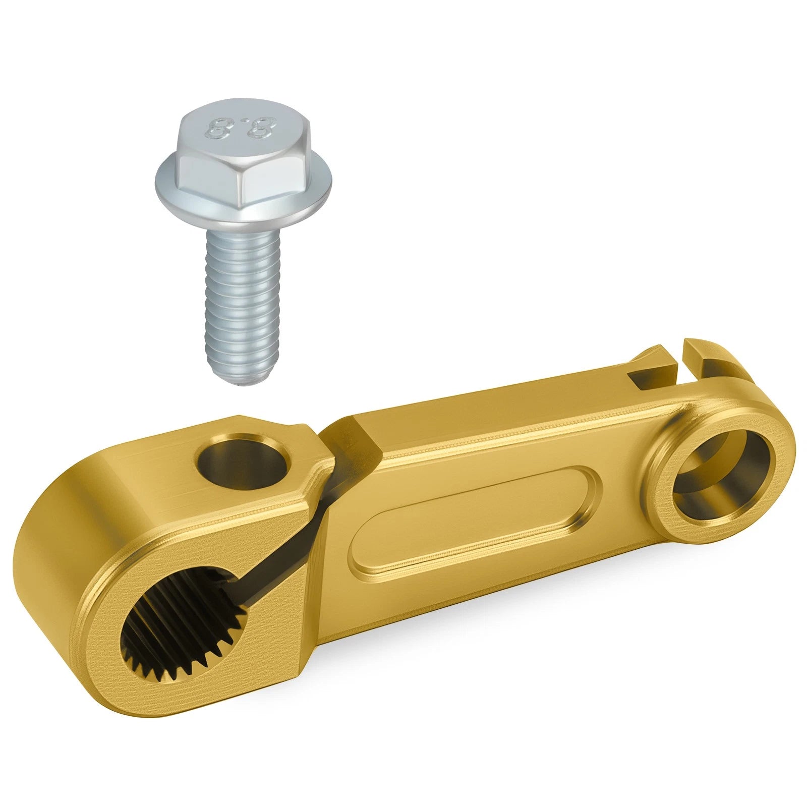 Yellow Clutch Release Arm 23271-20902 for Suzuki Quadracer 250 LT250R (1985–1992)