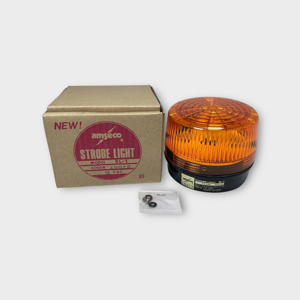 Amseco SL-1 Amber Security Strobe Light for Various Vehicles (12V)