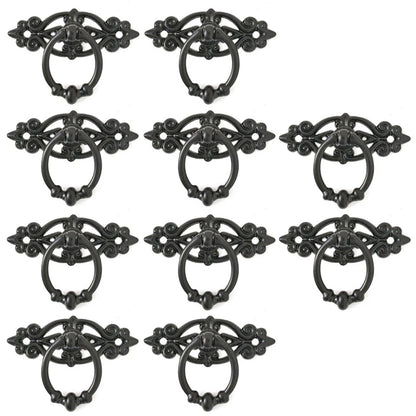 10Pcs Zinc Alloy Cabinet Door Drawer Pull Knob Handle Hardware