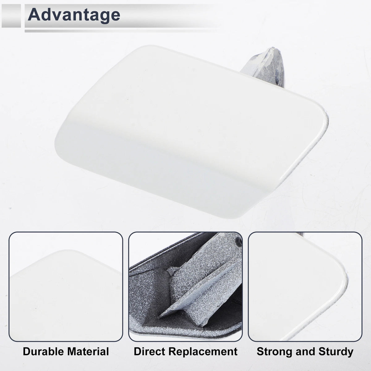 Front Left Headlight Washer Nozzle Cover Cap for BMW 320i (2012–2019)