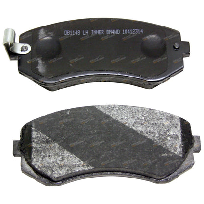 Set of 4 Bendix Front Disc Brake Pads for Nissan Cefiro (1990–1992)