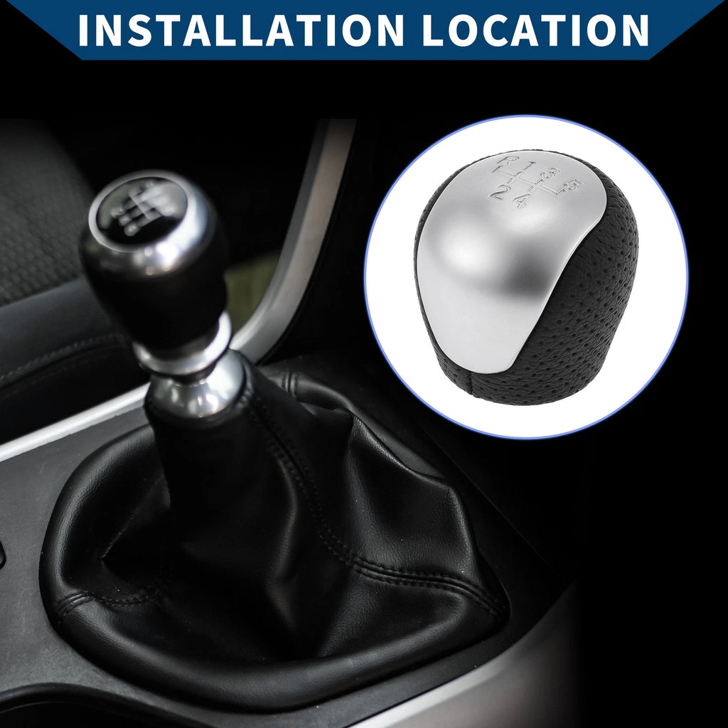 5 Speed Manual Gear Shifter Knob Replacement for Hyundai Elantra (2009–2012)