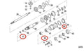 Propeller Shaft Seal Kit 861695, 25-805331 for Mercruiser Marine