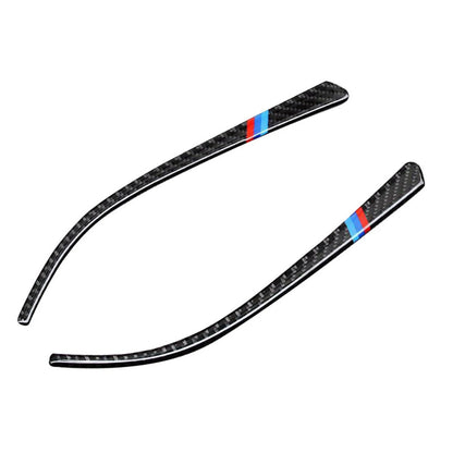 2X Carbon Fiber Side Mirror Stripe Trim for BMW F30/F34/F35 (2013–2018)