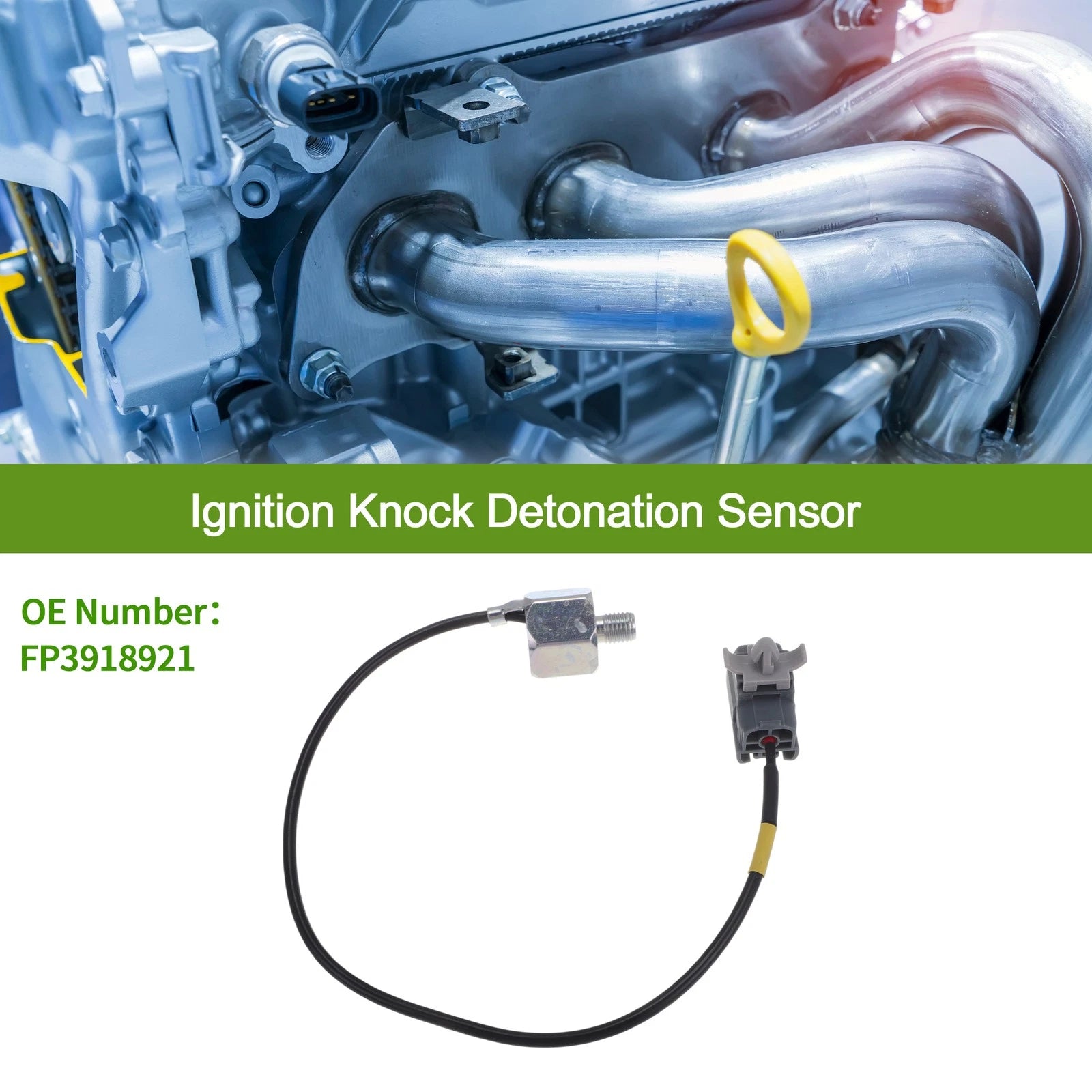1 Pc Ignition Knock Detonation Sensor No.FP3918921 for Mazda 626 (1998–2002)