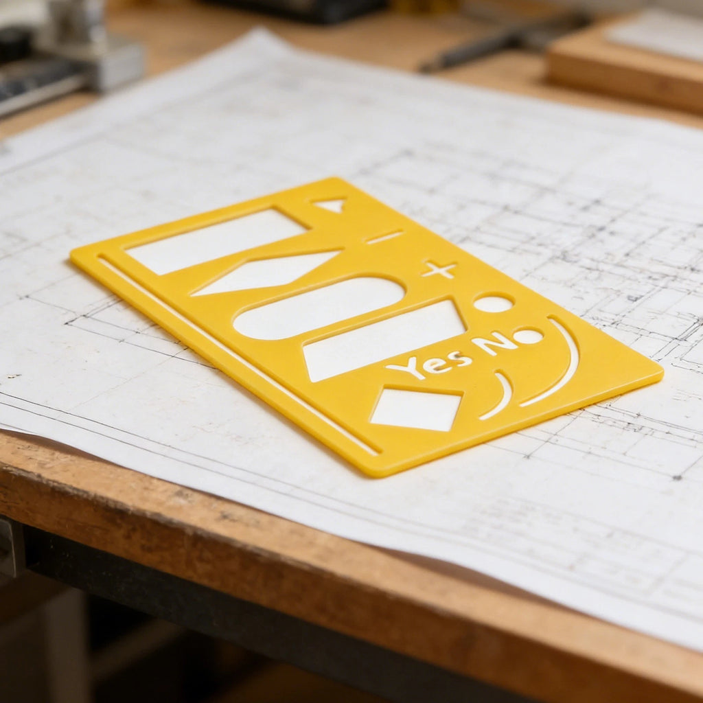 Portable Flowchart Template for Scrapbook Designers and Office Workers