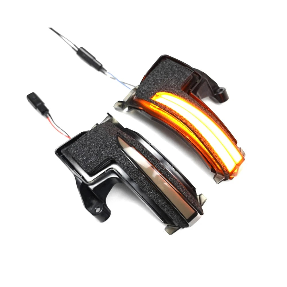 1 Pair Amber Dynamic Side Turn Signal Light for Toyota Tacoma 2022–2025, 4Runner 2022–2025, BZ4X 2022–2025