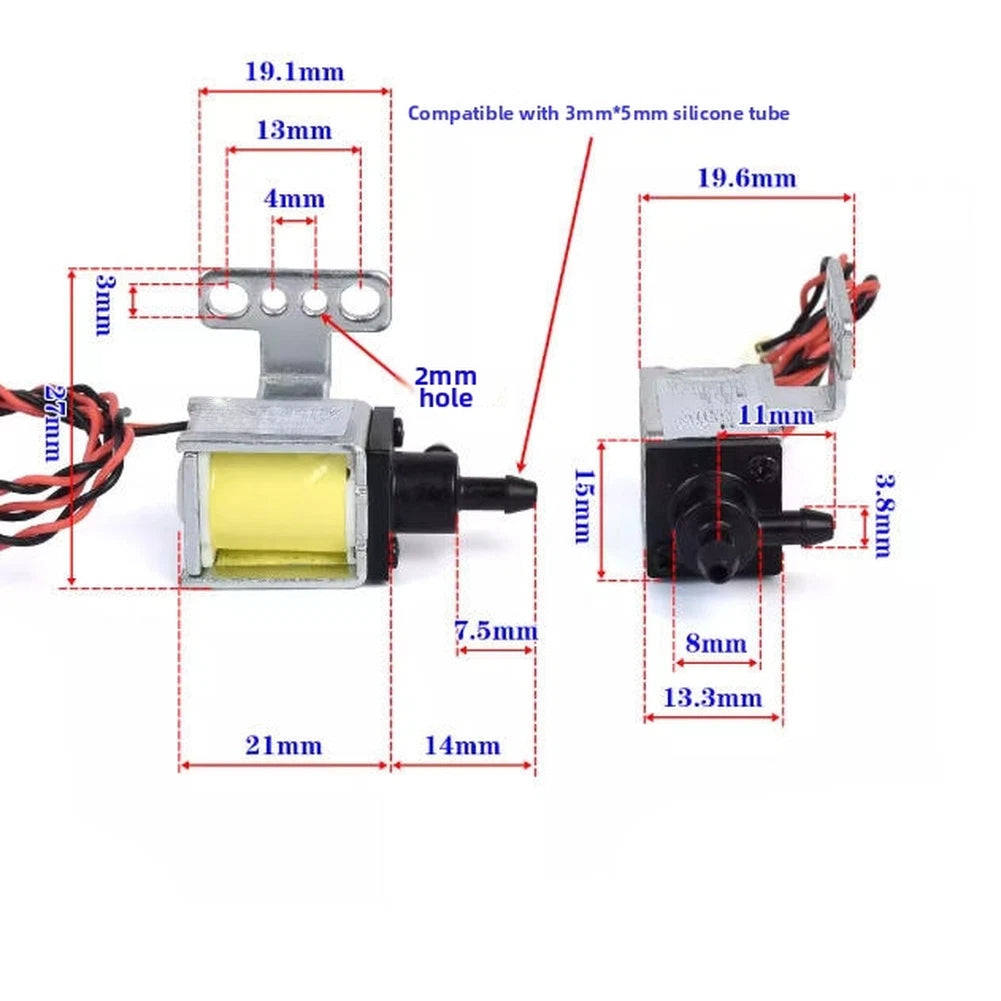 Siphon Drain Solenoid Valve 12V DC for Automatic Mop Station (2010–2023)