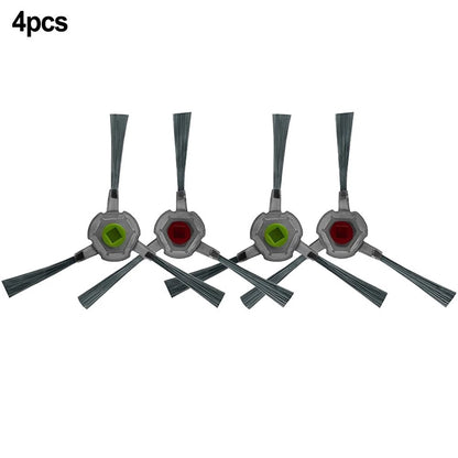 Set of 4 Side Brushes for ECOVACS Vacuum (Compatible with Multiple Models)