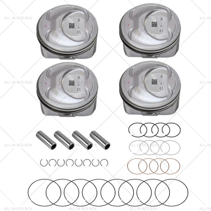 Engine Piston w/ Rings Kit for Kia Sorento, Optima, Hyundai Sonata (2.4L)