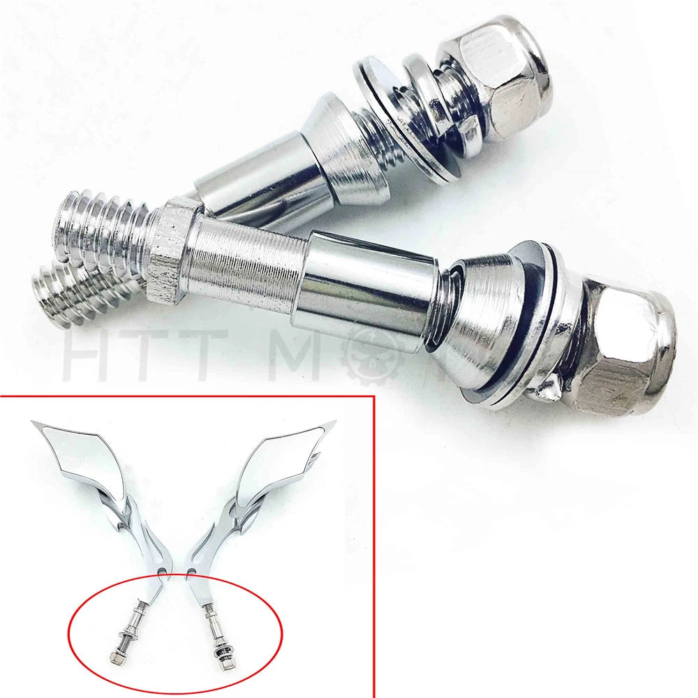 Pair Turn Signal Light Mount Bolt Adapter for Harley Custom Ch