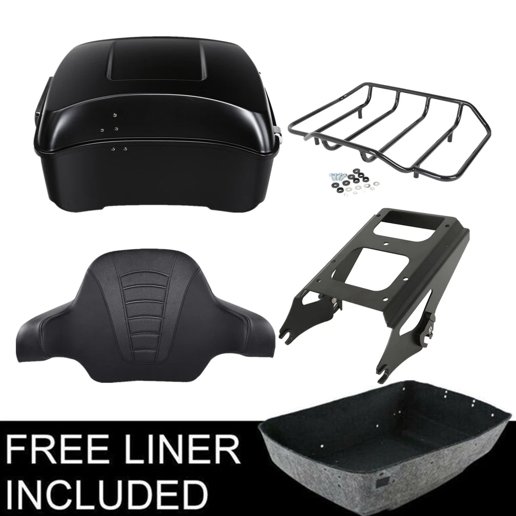 Trunk Backrest Mount Rack for Harley Touring (2009–2013)