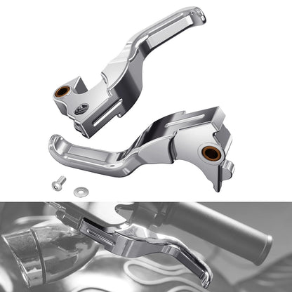 Pair Short Brake & Clutch Levers for Harley Seventy Two XL1200V (2014)