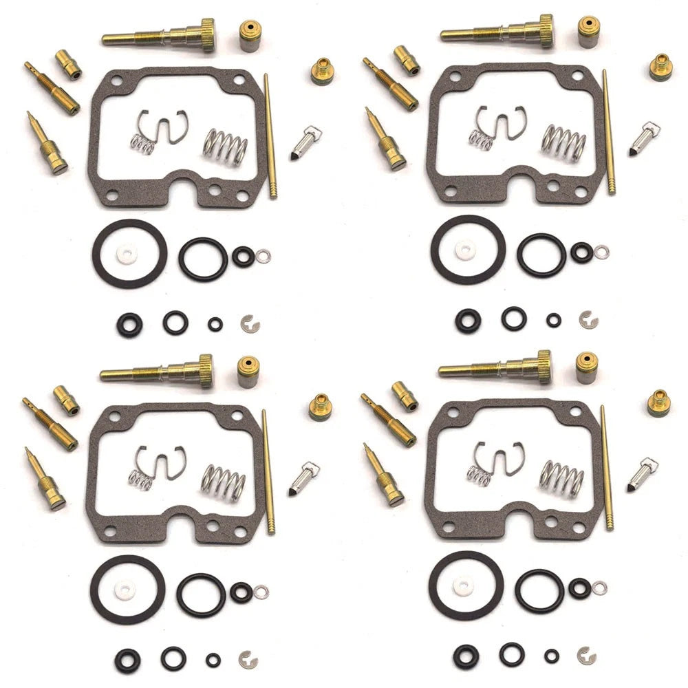 4X Carburetor Repair Kit for Yamaha YFB250 Timberwolf 250 (1992–1998)