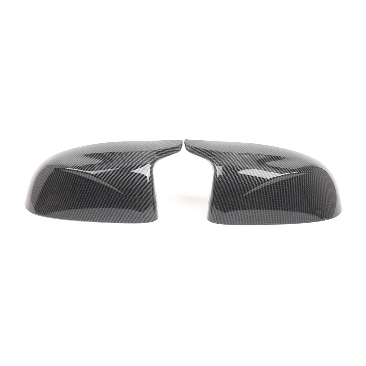 2X Carbon Look Mirror Cover Caps for BMW X3 X4 X5 X6 X7 (G01 G03 G06)