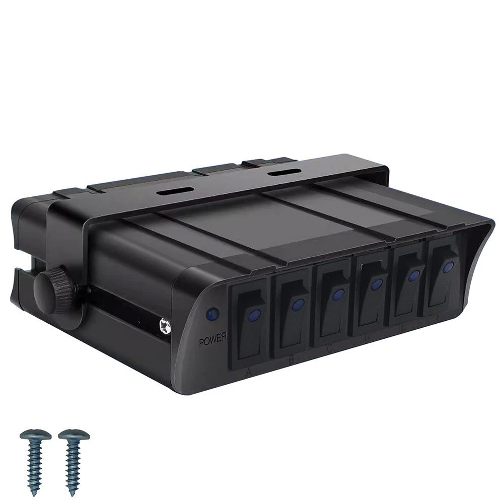 6 Position Rocker Switch Control Box for Automotive Applications