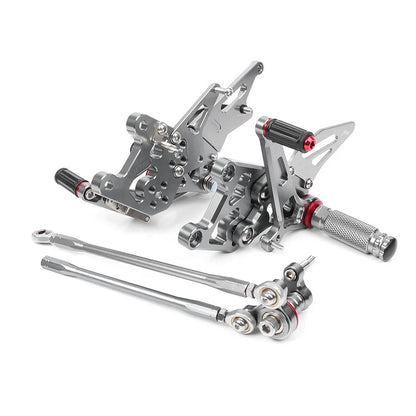 Rear Sets Foot Pegs Kit for Honda CBR600RR (2009–2018) Grey