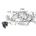 Telltale Water Spray Nipple for Johnson Evinrude OMC (0321885, 321885)