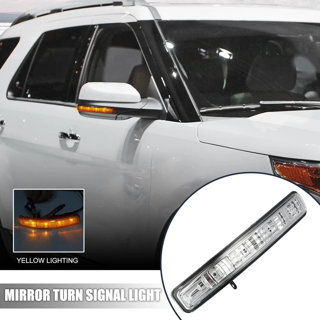 LED Front Right Side Mirror Turn Signal Light for Ford (BB5Z-13B374-A)