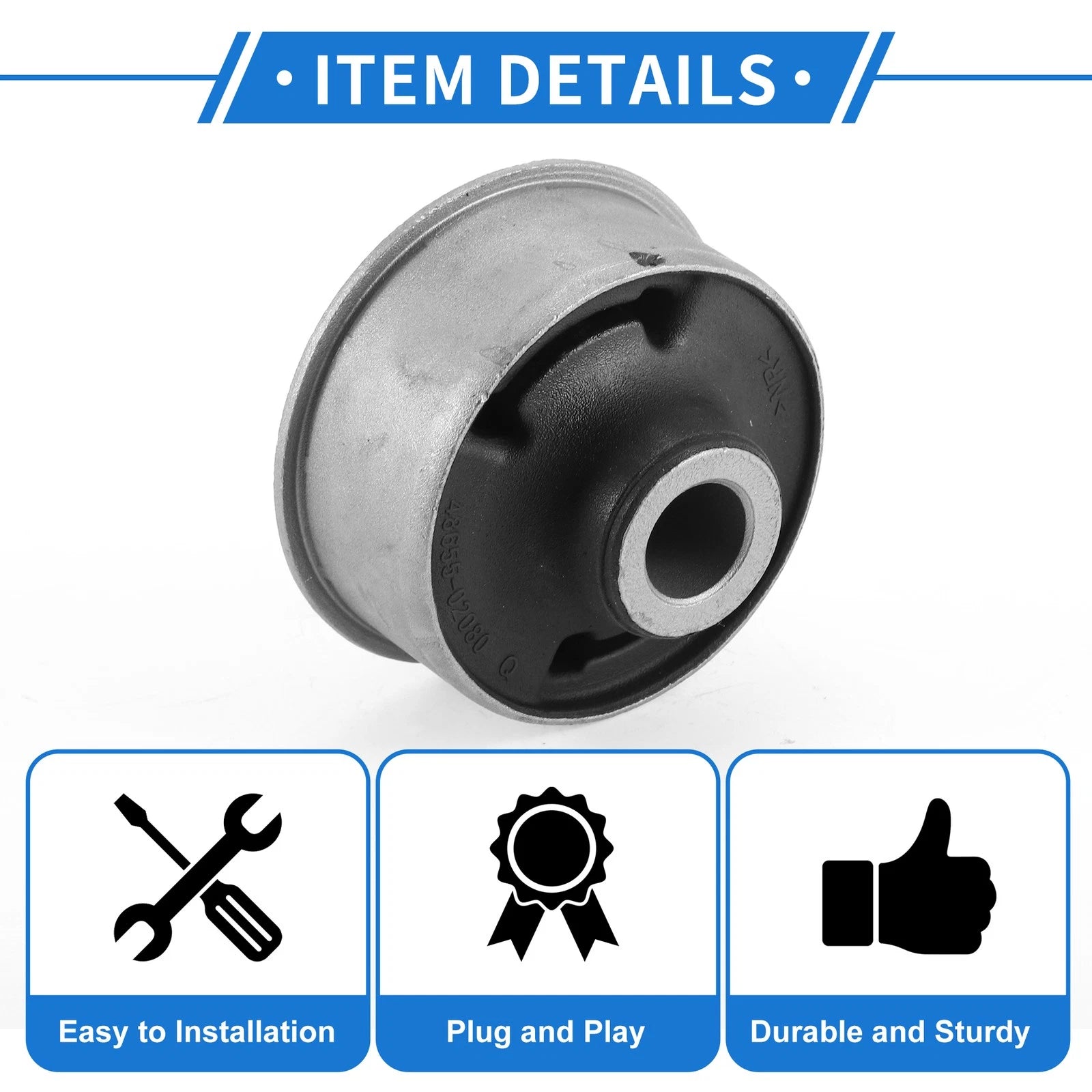 Front Lower Control Arm Suspension Bushing for Toyota Corolla Matrix Prius Vibe (2003–2013)