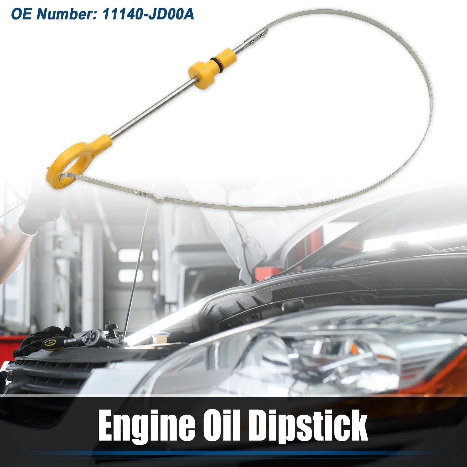 Engine Oil Level Indicator Dipstick for Nissan X-Trail (2010) No.11140-JD00A