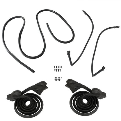 5pcs Weatherstrip Kit for Camaro Firebird TA (1970–1981)