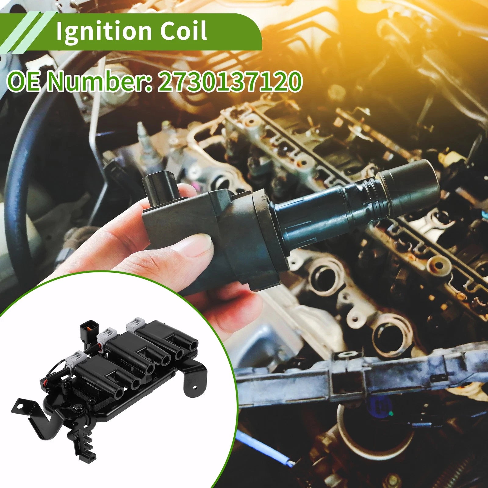 Ignition Coil Pack OEM Replacement for Hyundai Santa Fe V6 (2006–2012)