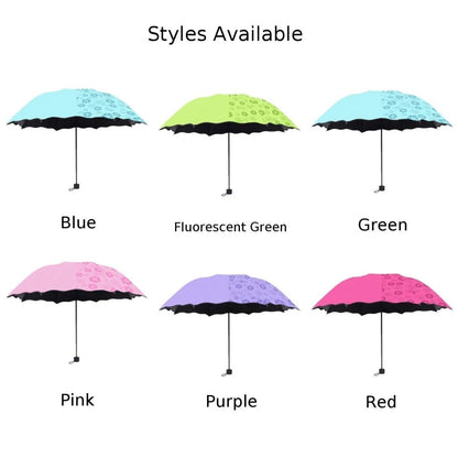 Color-Changing Umbrella for Outdoor Events (100cm Diameter)