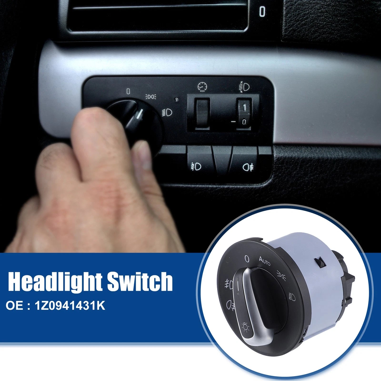 Headlight Switch Replacement for Volkswagen Golf (1999–2010)