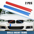 Grille Insert Trims Stripes for BMW X3 F25 G01 (2011–2018) Red Blue