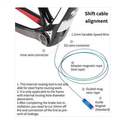Internal Cable Routing Kit for MTB Road Bike (No specific years provided)