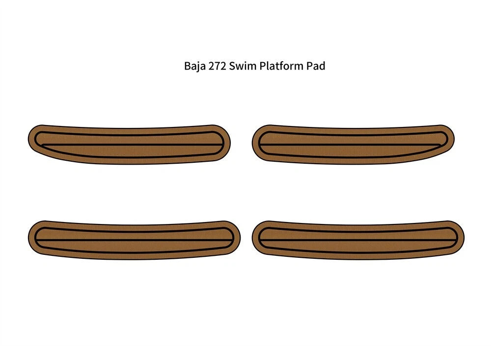 EVA Foam Swim Platform Step Pads for Baja 272