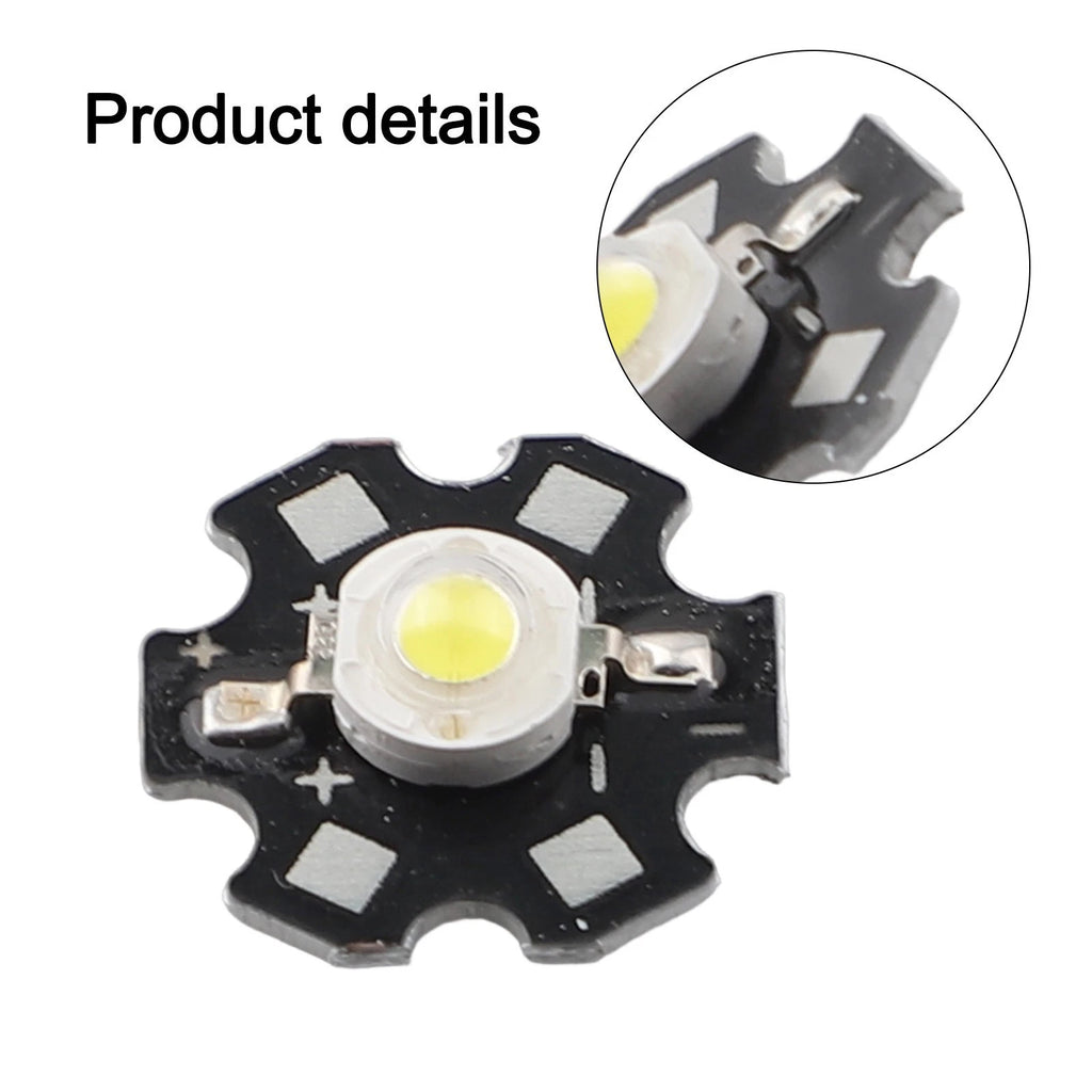 25pcs 1W 5V LED Lamp Beads for Floodlight Performance