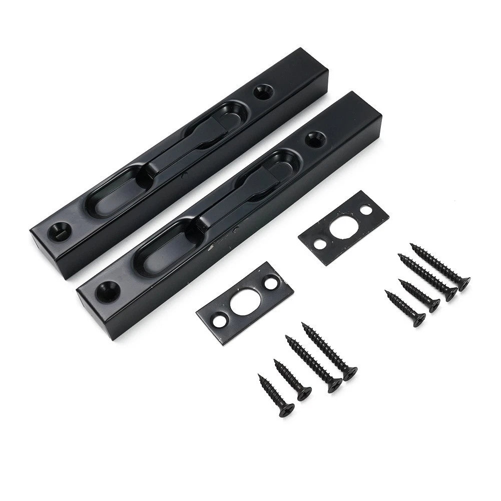 Set of 4 Door Bolt Locks for (Stainless Steel)