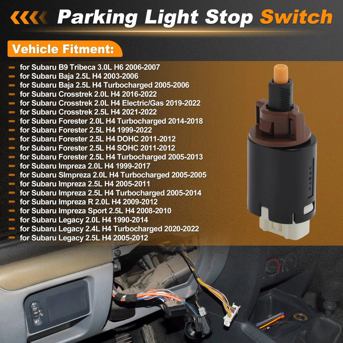 Brake Light Switch for Toyota RAV4 (2019–2025) 1S16752