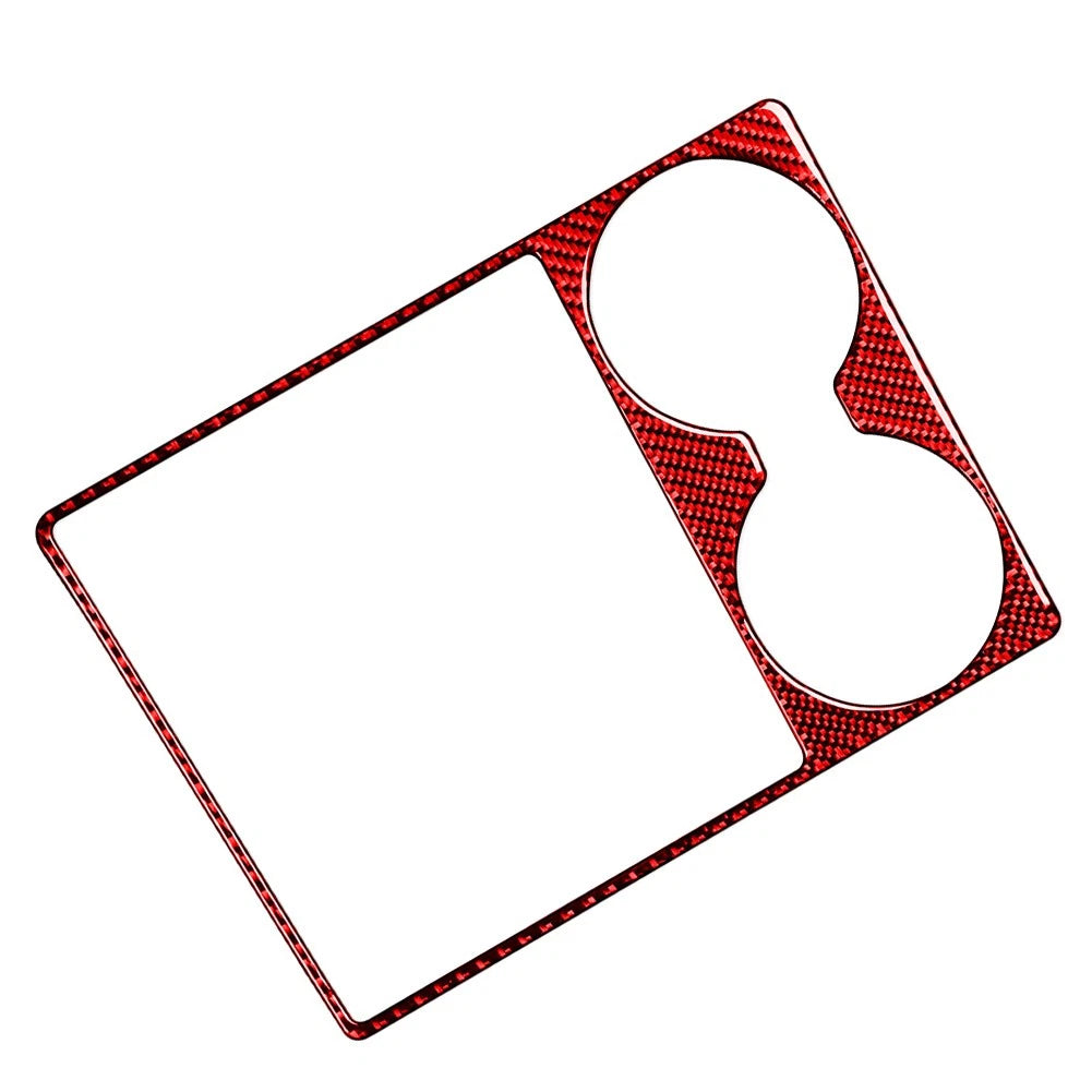 Shifter Cup Holder Cover for Dodge Ram 1500 2500 3500 (2013–2018) Red