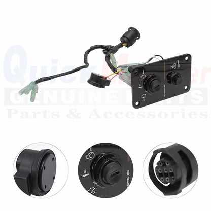 Replacement Key Switch Panel for Yamaha Outboard (704-82570-12-00)