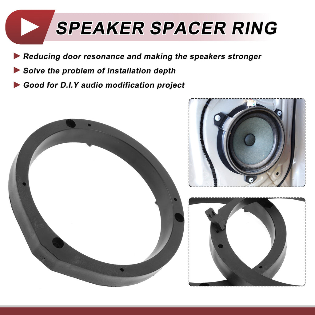 Speaker Spacer Ring Adaptor for Honda Accord 2003–2007 Front Door 6x9 Pair