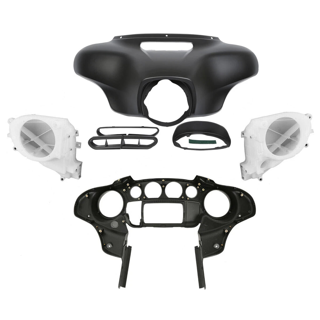 Inner & Outer Batwing Fairings Speakers Cover for Harley Electra Glide (2014–2024)