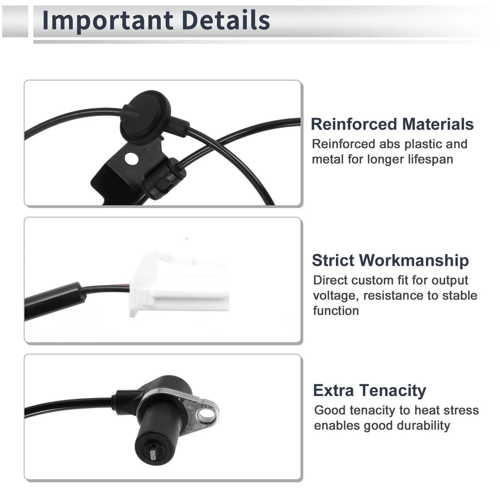 ABS Wheel Speed Sensor Replacement for Hyundai Sonata (2015–2017)