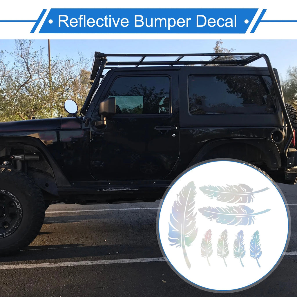 Reflective Bumper Decal for